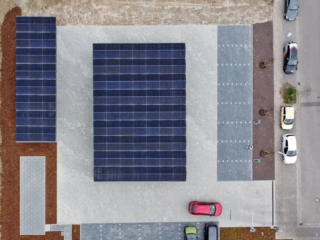 SpiraTec, Lösung, Solar Carport, Speyer, PV-parkplatz, SolarParkplatz, Sopago