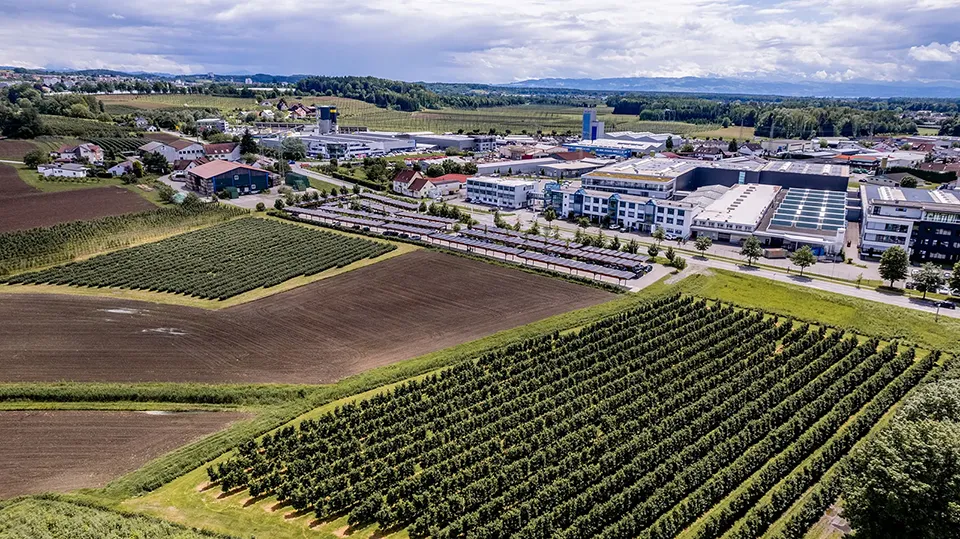 Sopago-Solarüberdachung in Meckenbeuren, März 2024