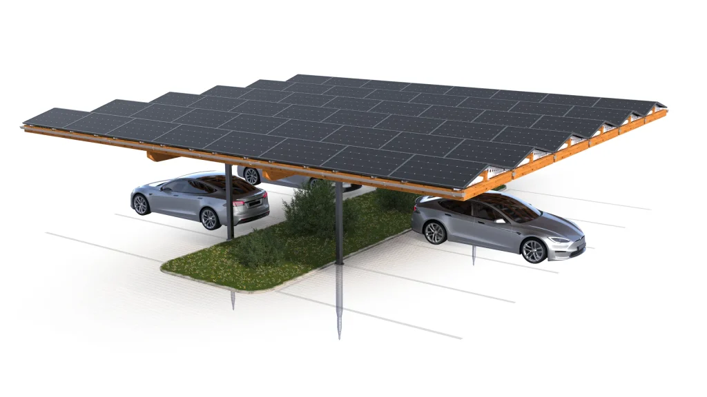 Solarcarports für Unternehmen 27 sopabase1 sopago 2rows webp