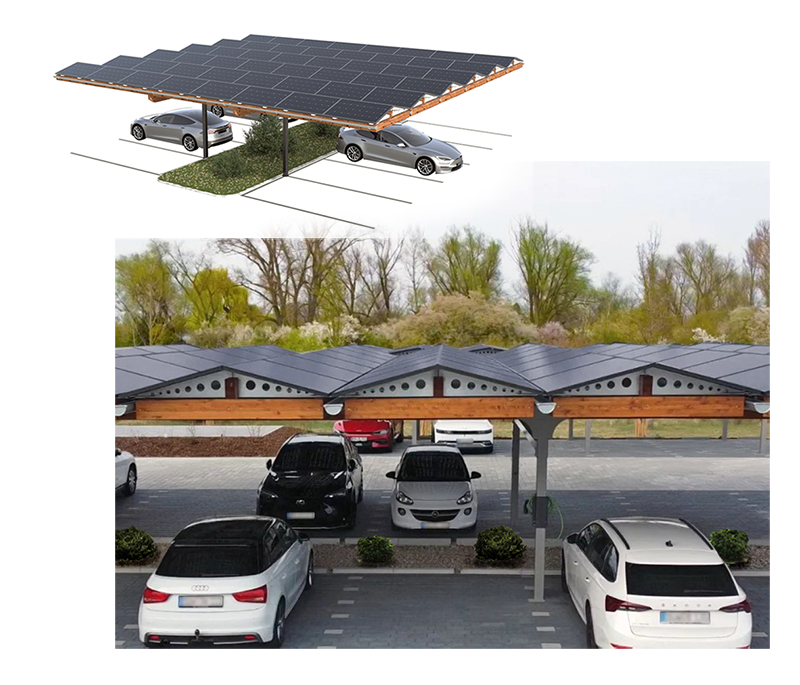 SopaBase 1 14 Parkplatze mit Grunstreifen sopago