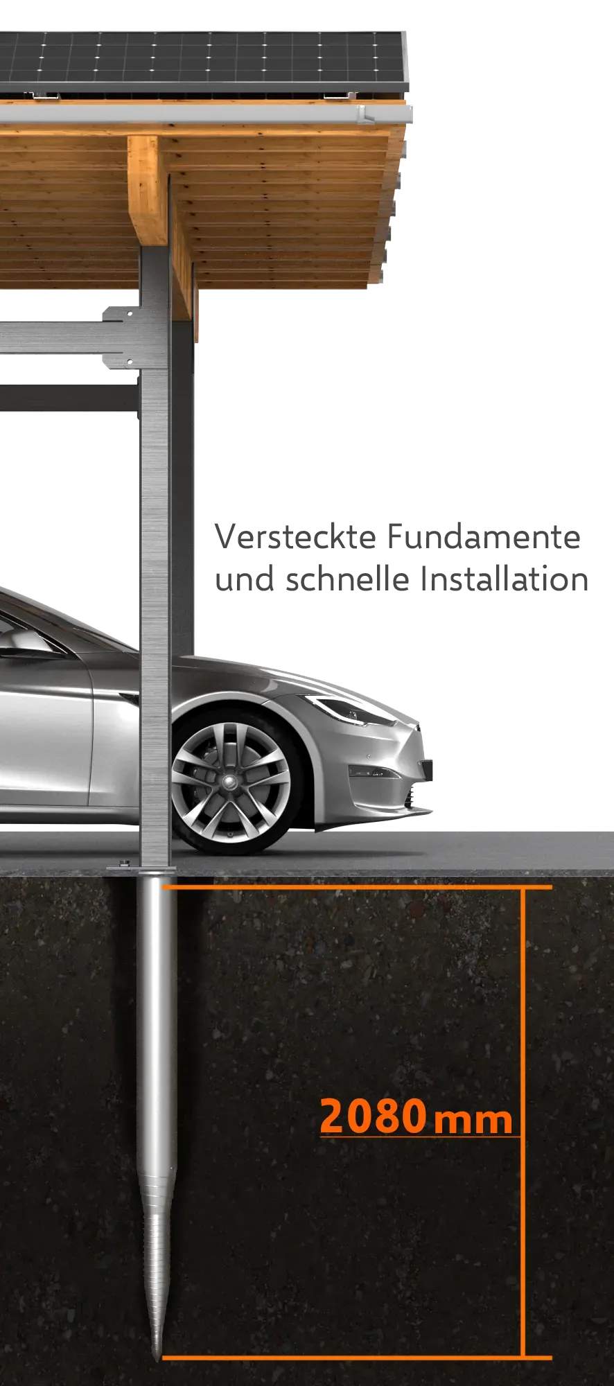Solardach Parkplatz 2 Solardach Parkplatz von SOPAGO